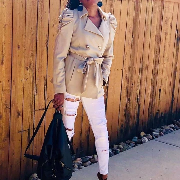 Forever 21 military style jacket woman’s size medium - Picture 12 of 13